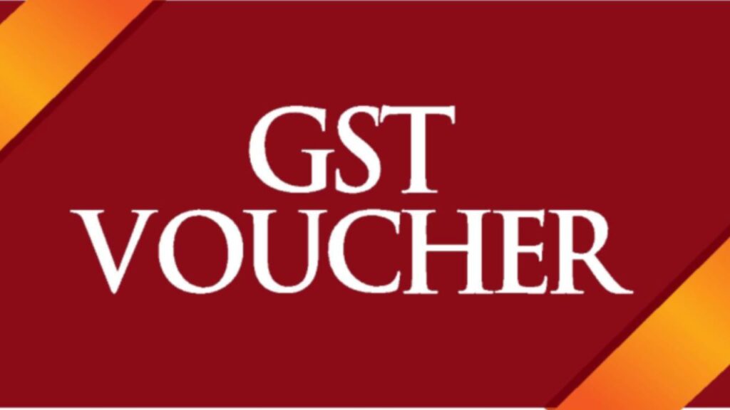GST Voucher Scheme